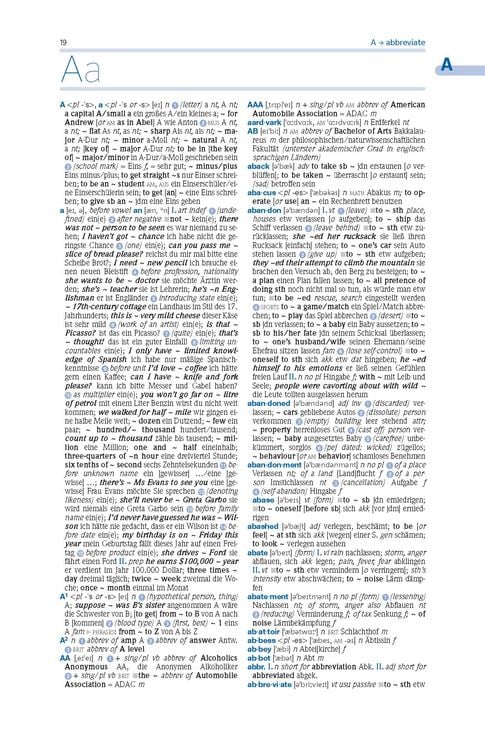 Produktbild: PONS W&ouml;rterbuch Schule und Studium Englisch - Deutsch, Band 1