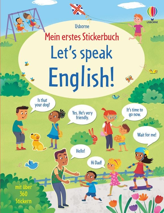 Bild vom Artikel Mein erstes Stickerbuch: Let's speak English! vom Autor Mairi Mackinnon