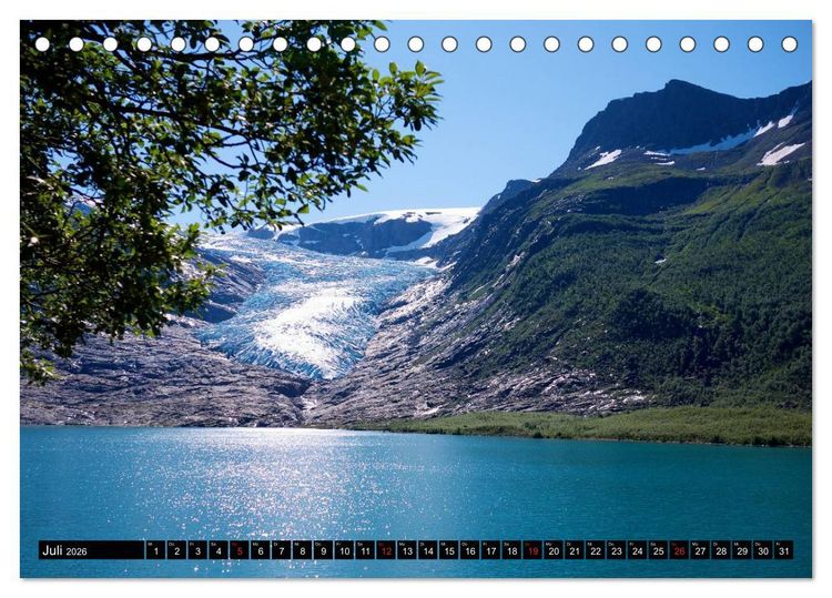 Produktbild: Norwegen - Im Land der Sagen, Mythen und Trolle (Tischkalender 2026 DIN A5 quer), CALVENDO Monatskalender