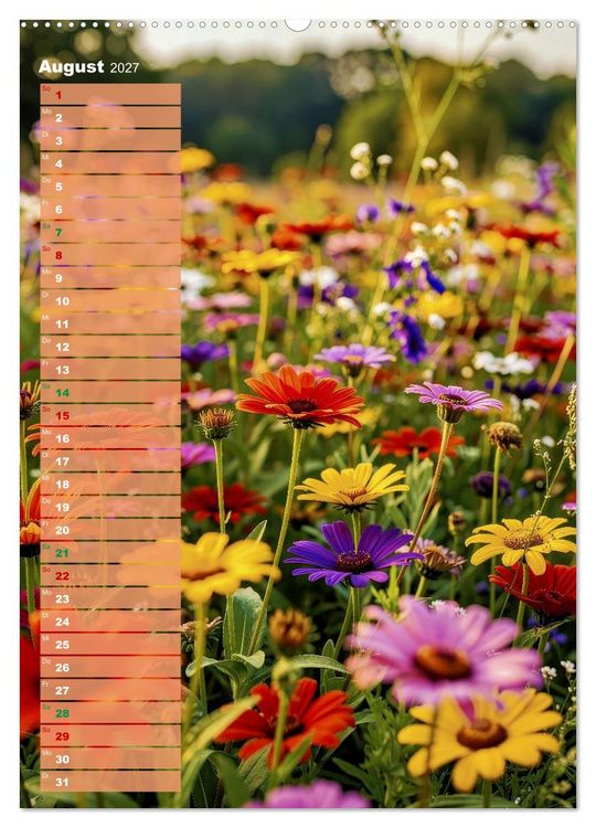 Produktbild: Bunte Farben der Natur (hochwertiger Premium Wandkalender 2027 DIN A2 hoch), Kunstdruck in Hochglanz
