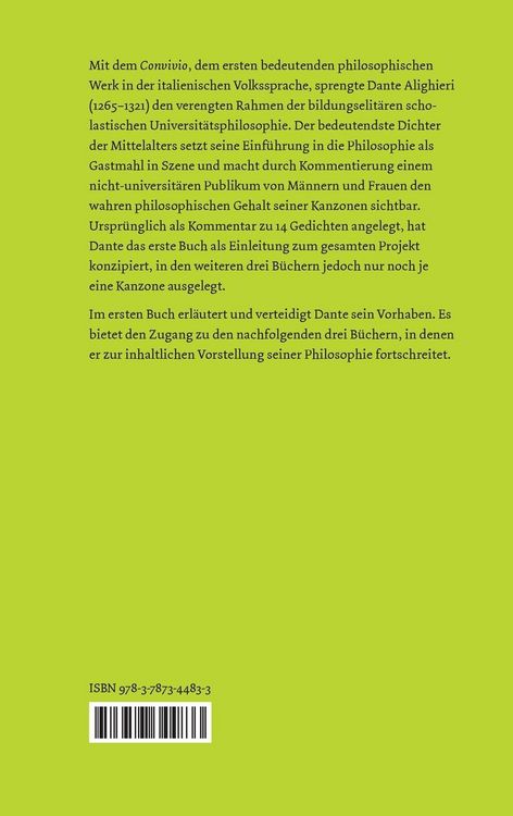 Produktbild: Das Gastmahl. Erstes Buch