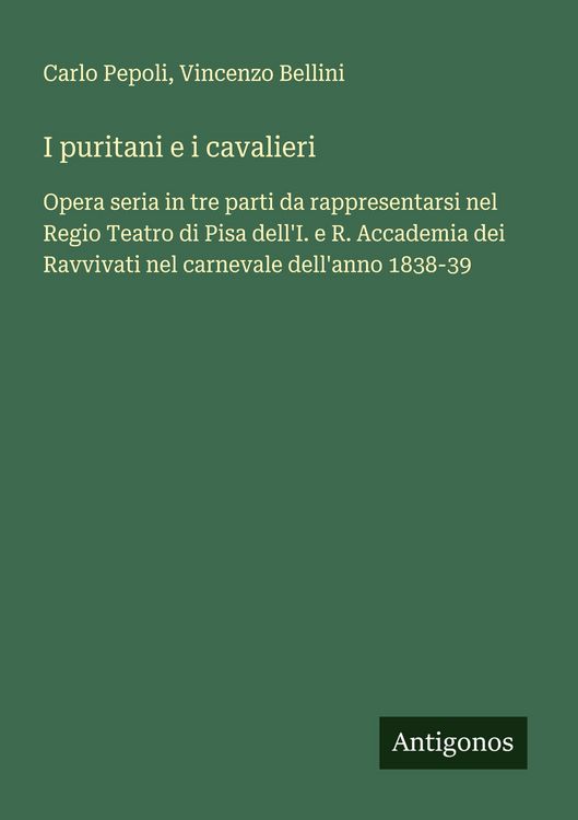 Produktbild: I puritani e i cavalieri