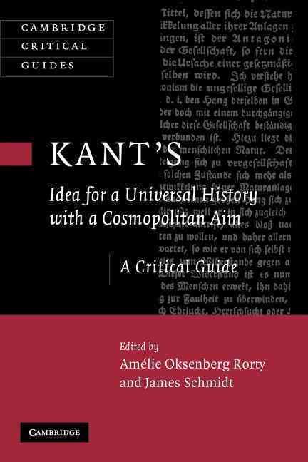 Produktbild: Kant's Idea for a Universal History with a Cosmopolitan Aim