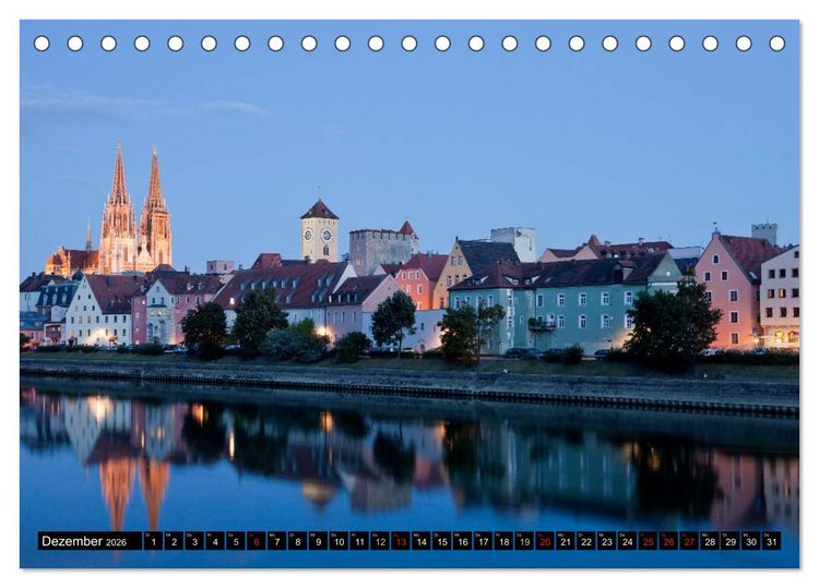 Produktbild: Freistaat Bayern (Tischkalender 2026 DIN A5 quer), CALVENDO Monatskalender
