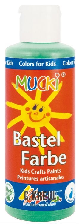 Produktbild: KREUL MUCKI Bastelfarbe 6er Set 80 ml