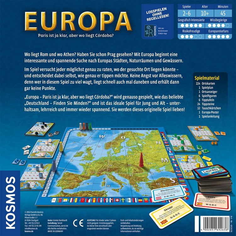 Produktbild: Quizspiel, Europa