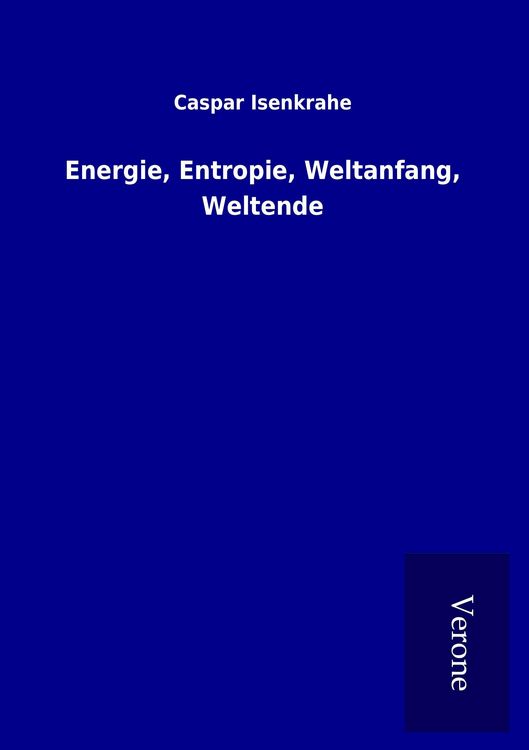 Produktbild: Energie, Entropie, Weltanfang, Weltende