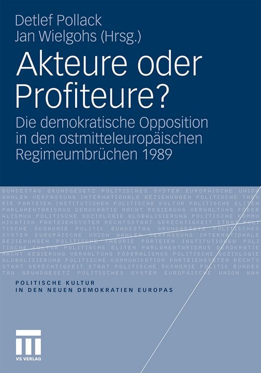 Produktbild: Akteure oder Profiteure?