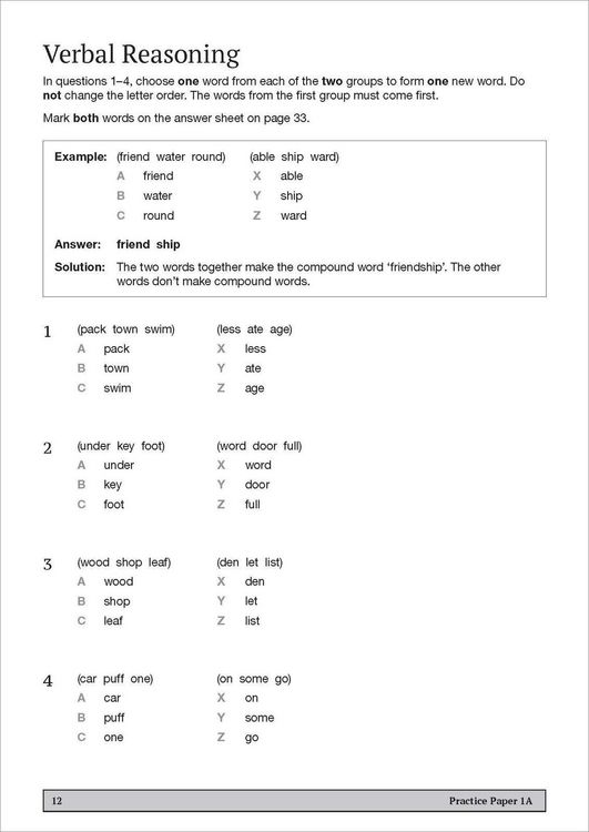 Produktbild: 11+ Practice Papers for the GL Assessment Ages 10-11 - Book 2