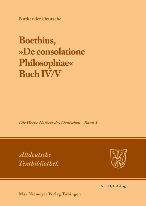 Produktbild: Boethius, 'De consolatione Philosophiae'