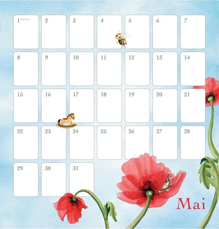Produktbild: Die kleine Spinne Widerlich - Der Geburtstagskalender