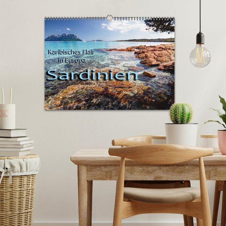 Produktbild: Sardinien (Wandkalender 2026 DIN A3 quer), CALVENDO Monatskalender