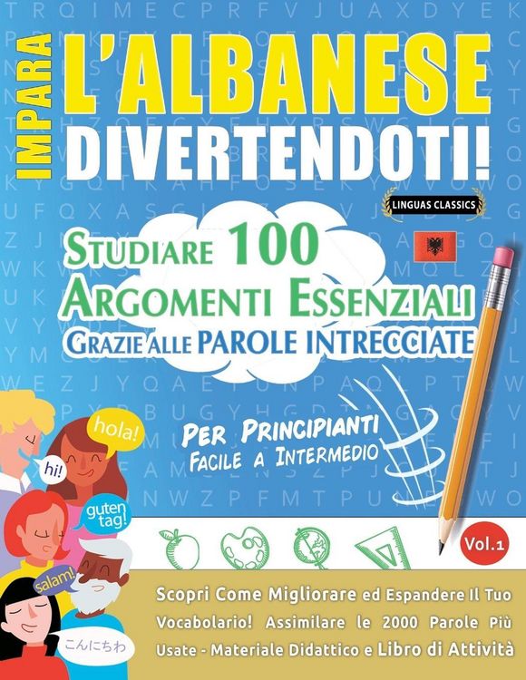 Produktbild: IMPARA L'ALBANESE DIVERTENDOTI! - PER PRINCIPIANTI