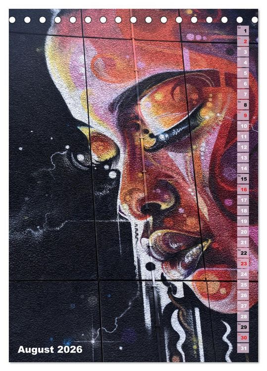 Produktbild: London - Hotspot der Street Art (Tischkalender 2026 DIN A5 hoch), CALVENDO Monatskalender