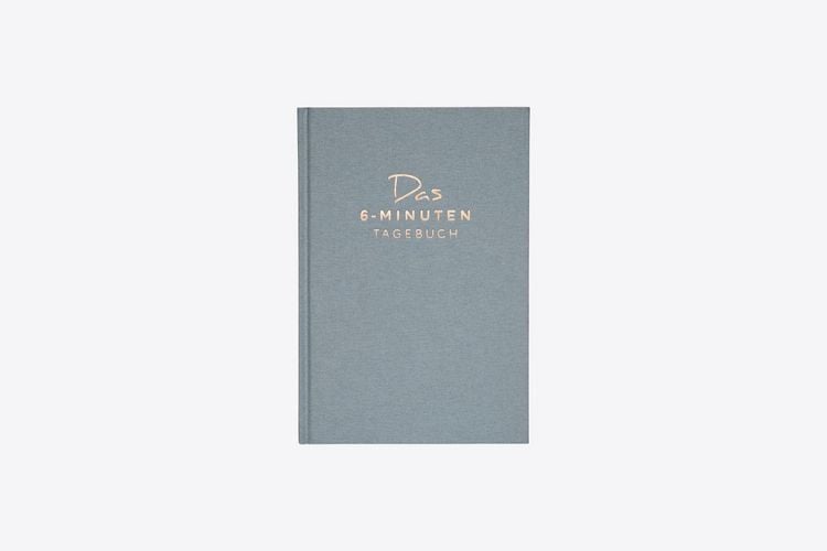 Produktbild: Das 6-Minuten-Tagebuch (opalblau)