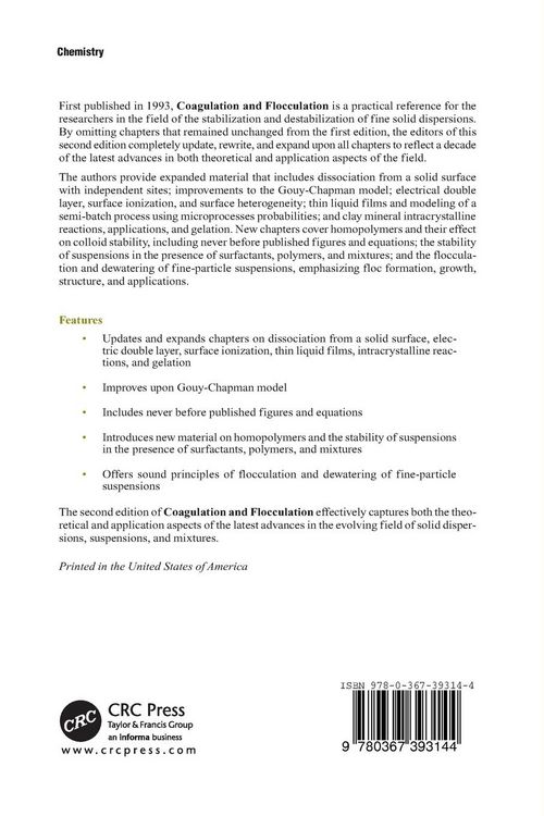 Produktbild: Coagulation and Flocculation