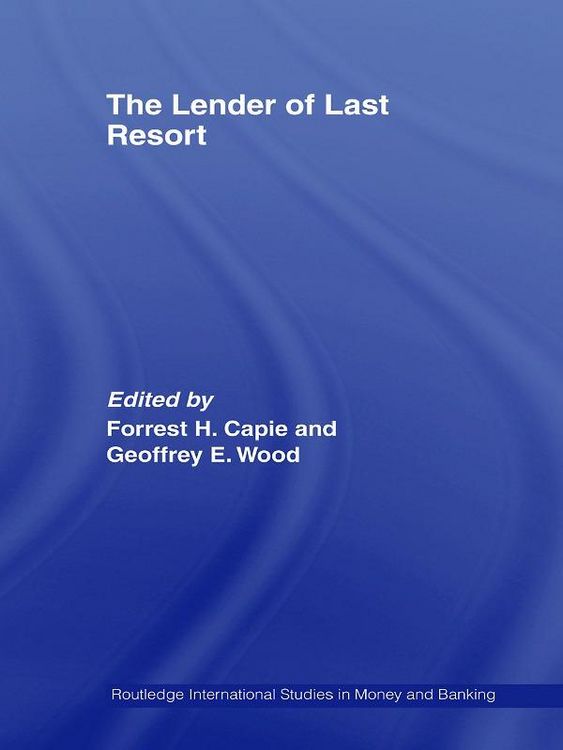 Produktbild: The Lender of Last Resort