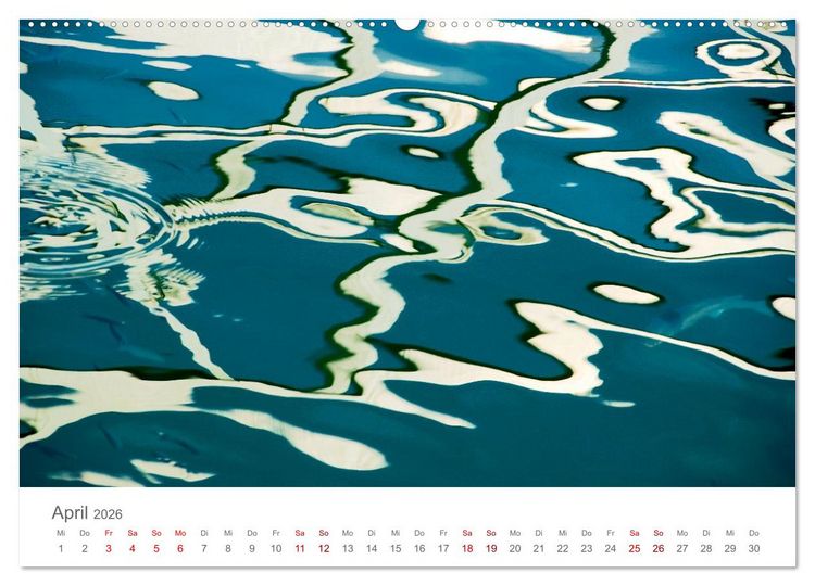 Produktbild: Aqua 2026 Fotografien von Mio Schweiger (Wandkalender 2026 DIN A2 quer), CALVENDO Monatskalender