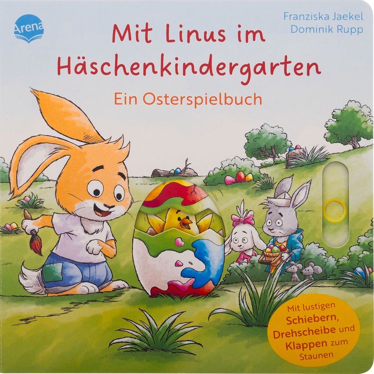 Produktbild: Mit Linus im H&auml;schenkindergarten. Ein Osterspielbuch