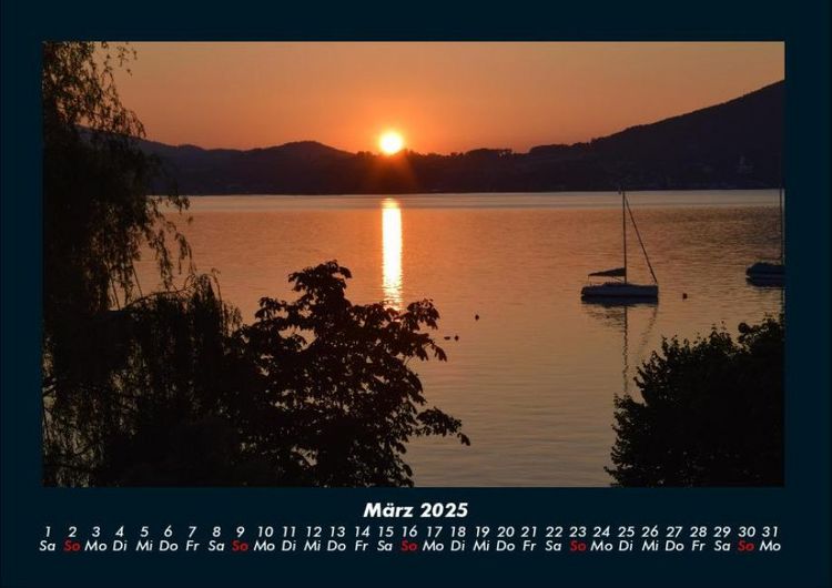 Produktbild: Die Seen der Erde 2025 Fotokalender DIN A4