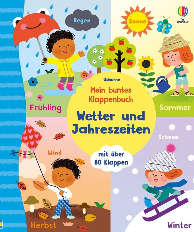 Produktbild: Mein buntes Klappenbuch: Wetter und Jahreszeiten