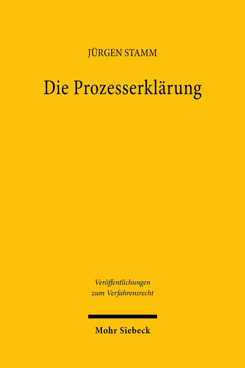 Produktbild: Die Prozesserkl&auml;rung