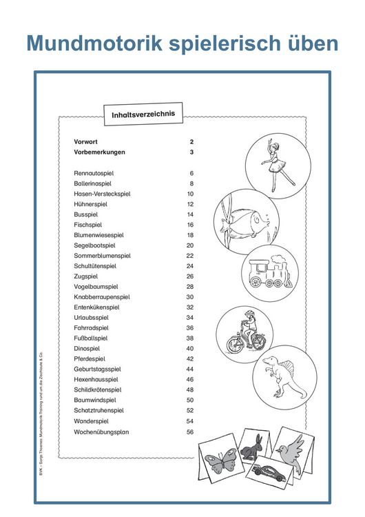 Produktbild: Mundmotorik-Training rund um die Zischlaute und Co