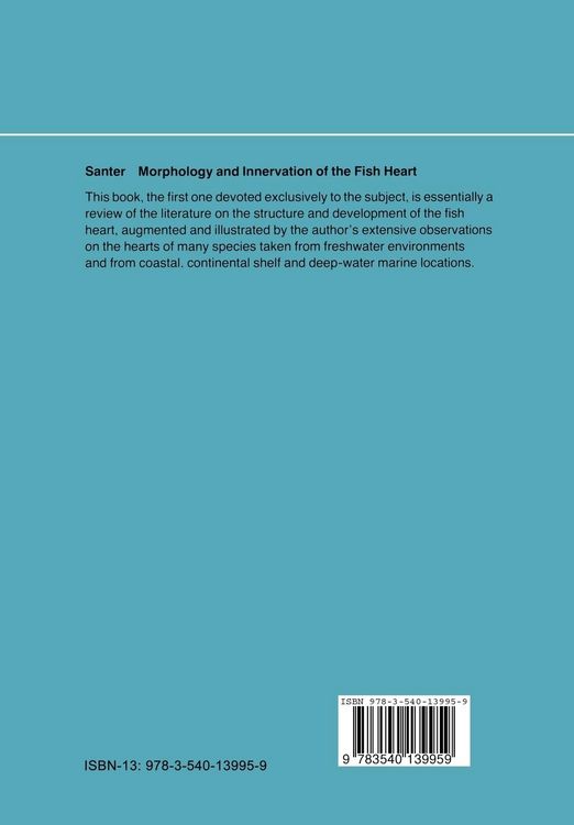 Produktbild: Morphology and Innervation of the Fish Heart