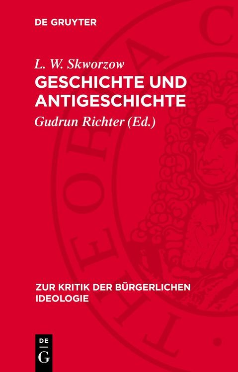 Produktbild: Geschichte und Antigeschichte