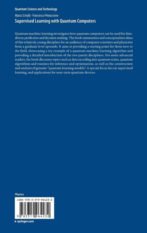 Produktbild: Supervised Learning with Quantum Computers