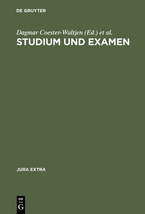 Produktbild: Studium und Examen