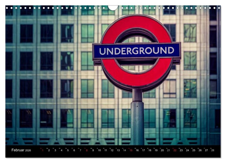 Produktbild: Weltmetropole London (Wandkalender 2026 DIN A3 quer), CALVENDO Monatskalender