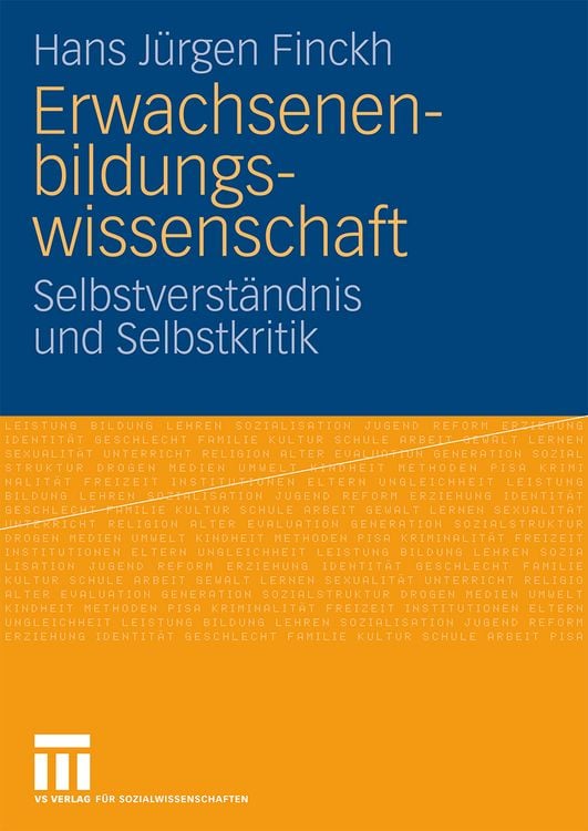 Produktbild: Erwachsenenbildungswissenschaft