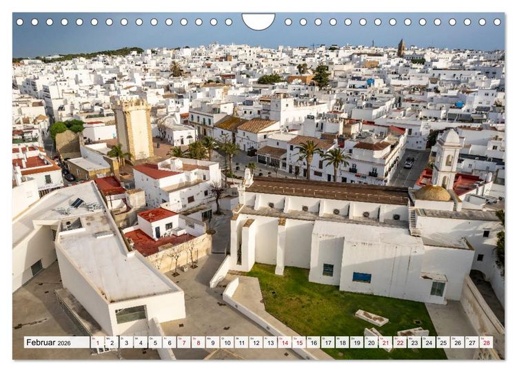 Produktbild: Andalusiens weisse D&ouml;rfer (Wandkalender 2026 DIN A4 quer), CALVENDO Monatskalender