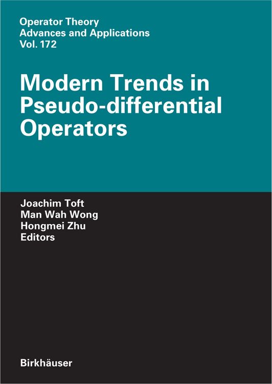 Produktbild: Modern Trends in Pseudo-Differential Operators