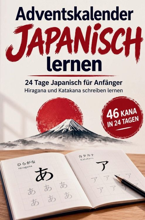 Produktbild: Adventskalender Japanisch lernen