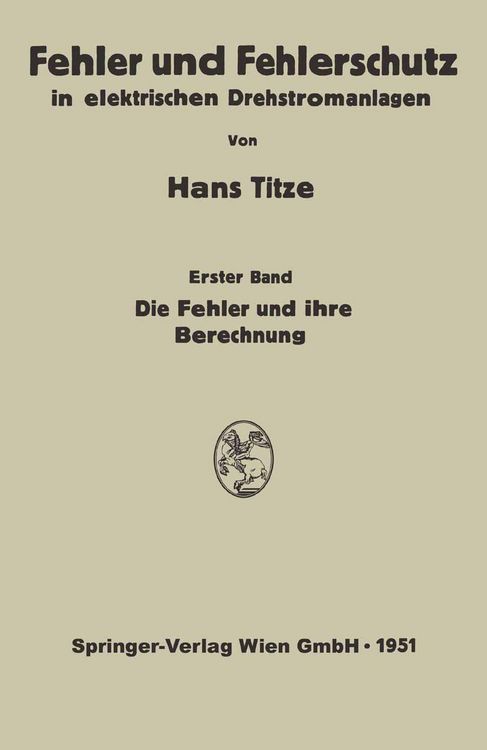Produktbild: Fehler und Fehlerschutz in elektrischen Drehstromanlagen