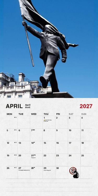 Produktbild: Banksy Kalender 2027