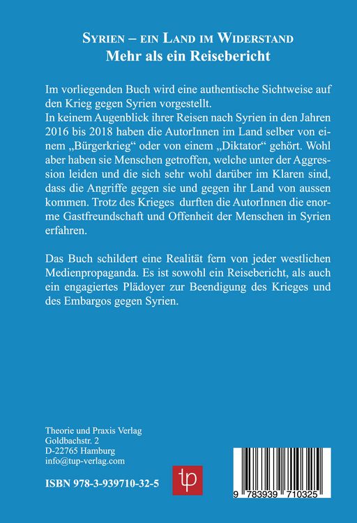 Produktbild: Syrien &ndash; ein Land im Widerstand