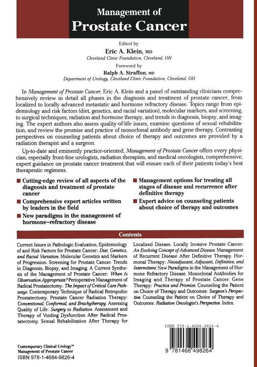 Produktbild: Management of Prostate Cancer
