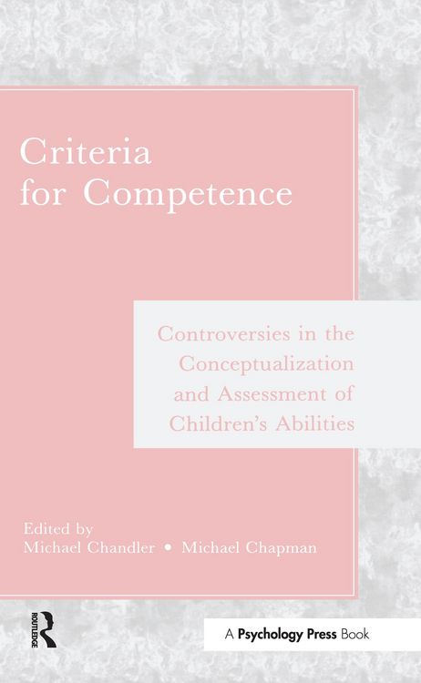 Produktbild: Criteria for Competence