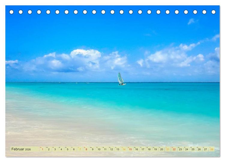Produktbild: Die gro&szlig;en Antillen - Jamaica (Tischkalender 2026 DIN A5 quer), CALVENDO Monatskalender