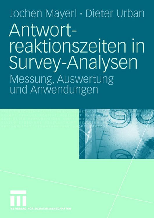 Produktbild: Antwortreaktionszeiten in Survey-Analysen