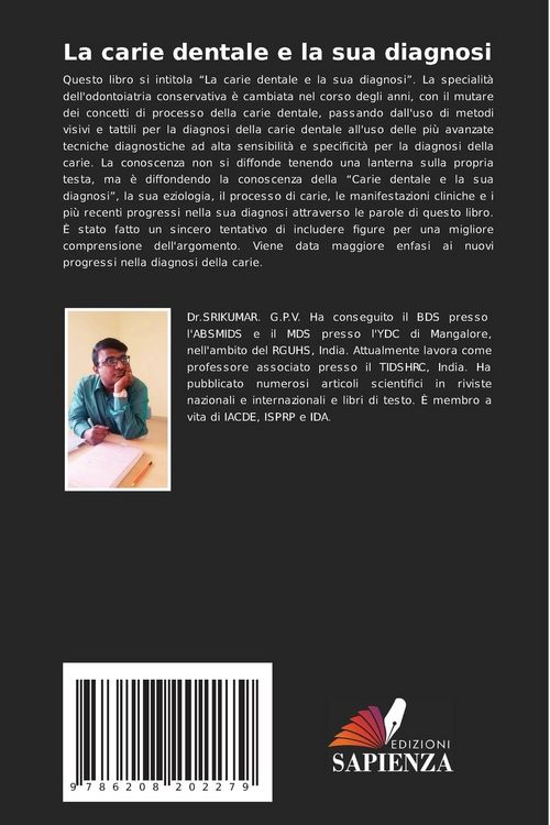 Produktbild: La carie dentale e la sua diagnosi