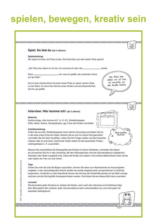 Produktbild: Literacy-Projekt zum Bilderbuch Das kleine Ich bin ich