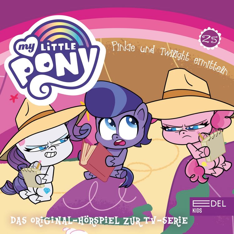 Produktbild: Folge 25: Gabby Gums macht Geschichte / Pinkie und Twilight ermitteln (Das Original-H&ouml;rspiel zur TV-Serie)