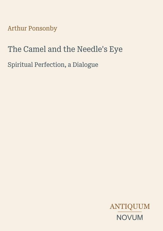 Produktbild: The Camel and the Needle's Eye