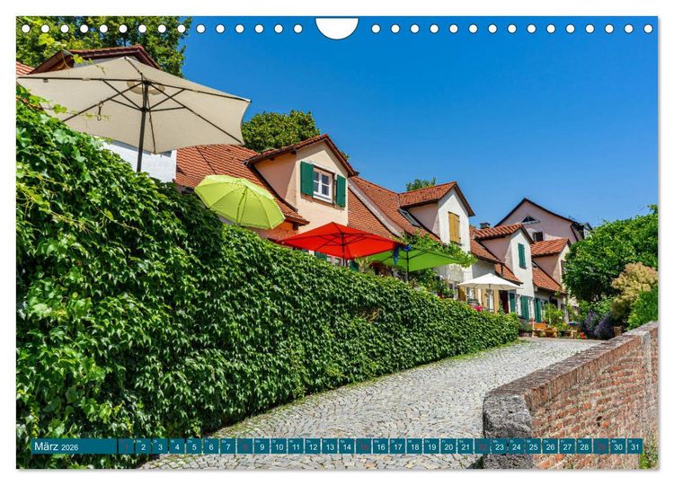 Produktbild: Quer durch Ulm (Wandkalender 2026 DIN A4 quer), CALVENDO Monatskalender