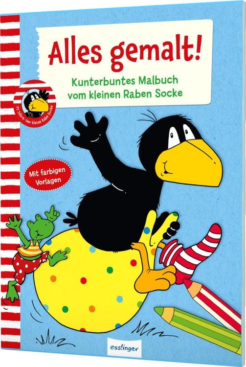 Produktbild: Der kleine Rabe Socke: Alles gemalt!