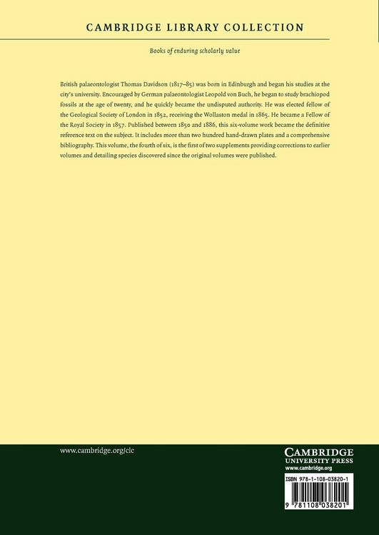Produktbild: British Fossil Brachiopoda - Volume 4